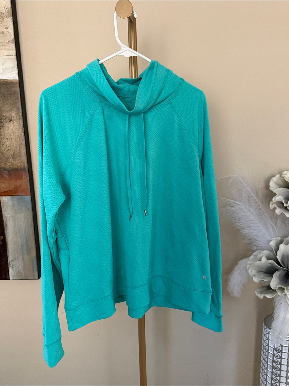 Teal Women's  Pullover Sweater